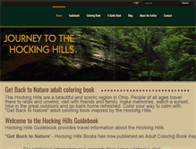 Tablet Screenshot of hockinghillsguidebook.com
